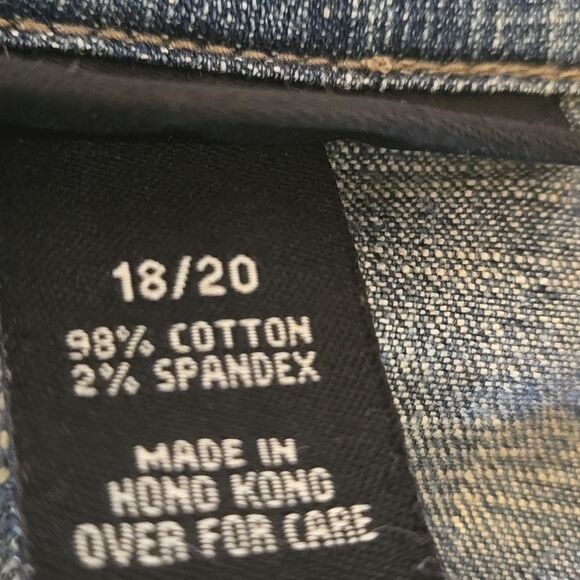 Venezia Vintage Denim Blazer Jacket Plus Size - Picture 7 of 8